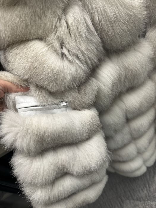 Дамско Палто естествен косъм