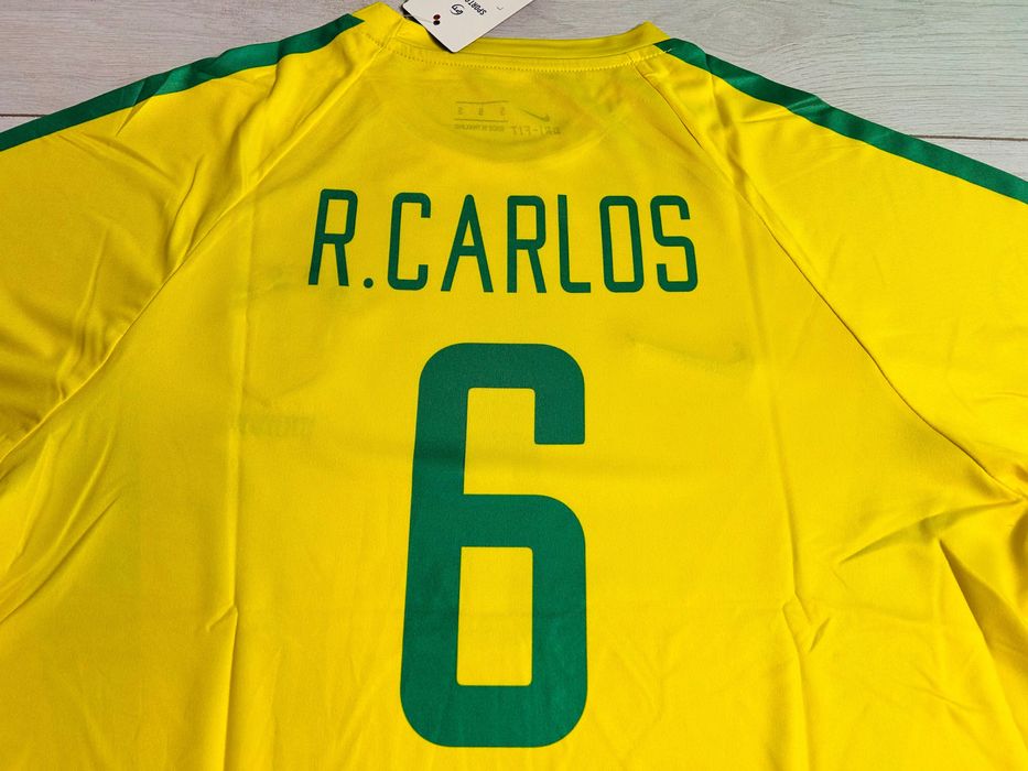 Tricou Brazilia roberto Carlos 6 World Cup 2002