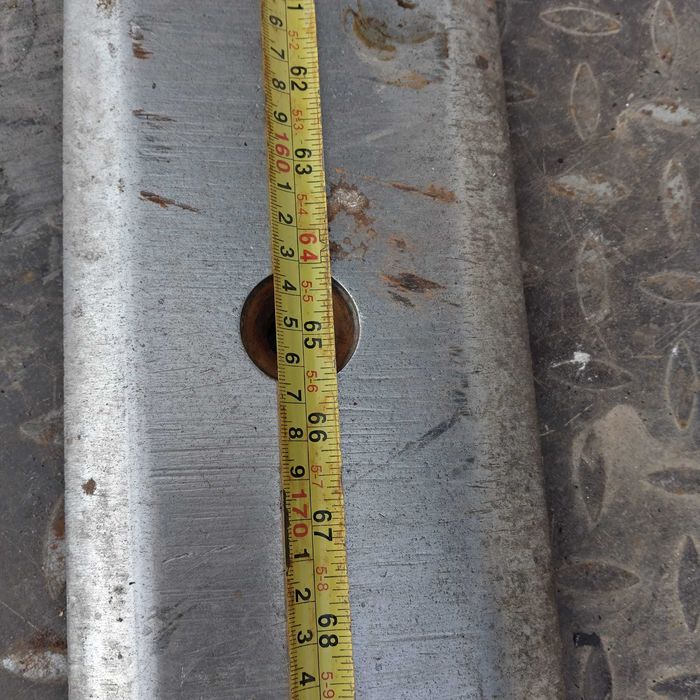 нож за кофа на телескопичен товарач, 8 отвора 240см, за bobcat