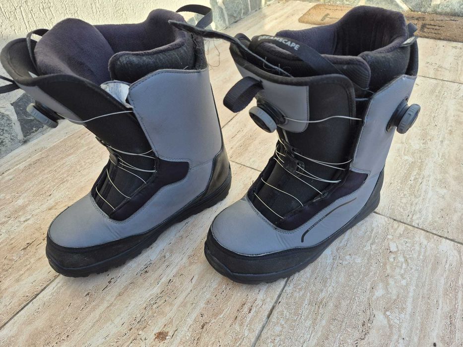 Boots snowbord, rotiță dublă BOA, SNB ALLROAD 900 gri