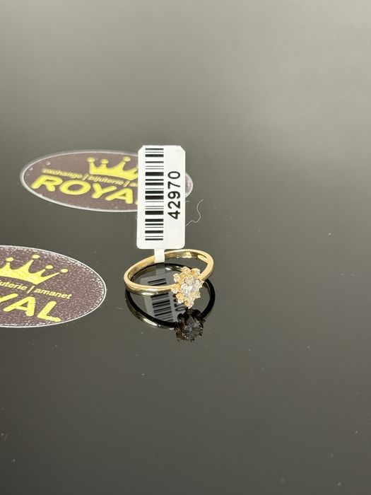 Bijuteria ROYAL : Inel AUR 14K NOU / 1.6 GR