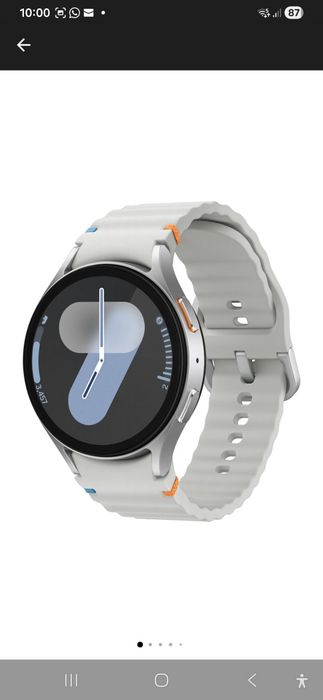 Samsung watch 7 silver