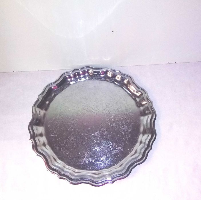 Мельхиоровый  поднос