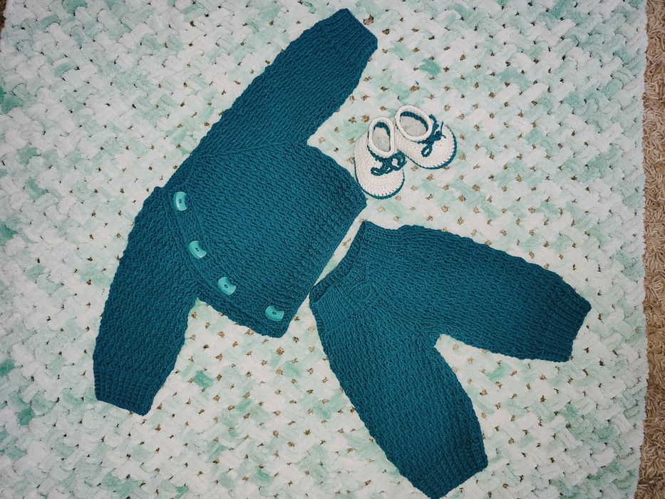 Костюм 0-6 месяца на выписку