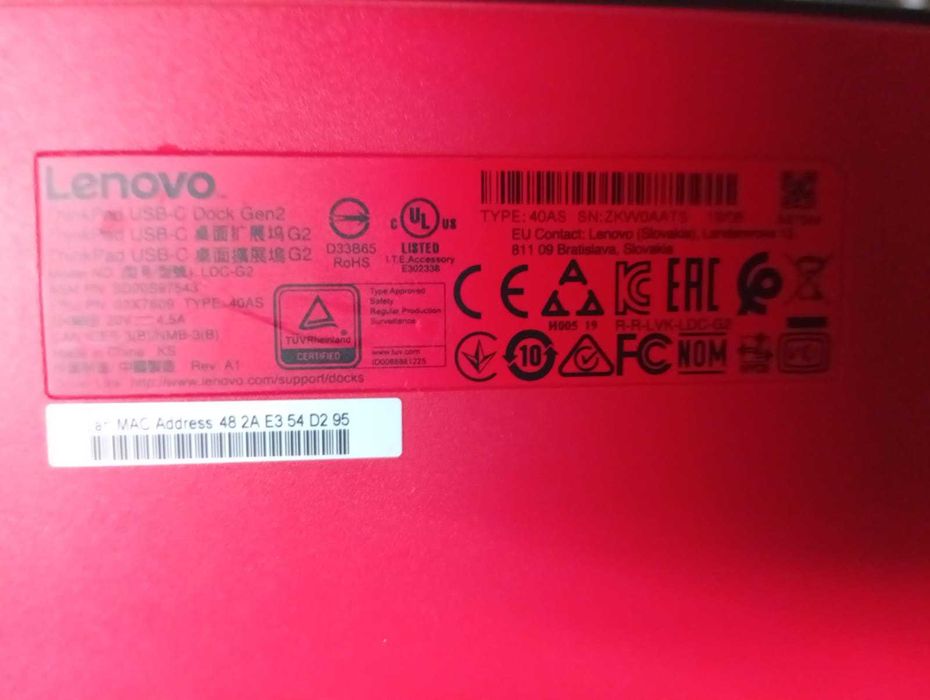 Docking station(statie andocare) Lenovo Thinkpad 40AS