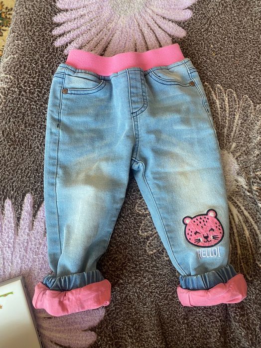 Джинсы двойные 92 размер