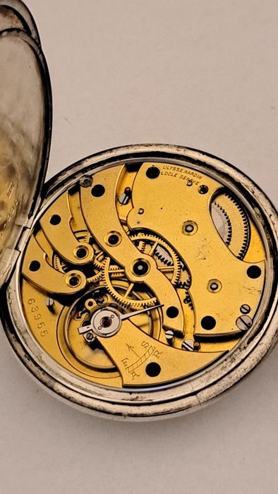 Ceas de Argint 0,900 Ulysse Nardin de Buzunar