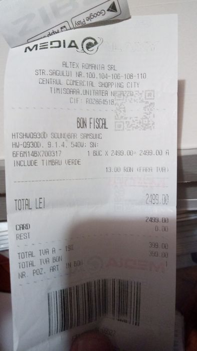 Soundbar Samsung Q930