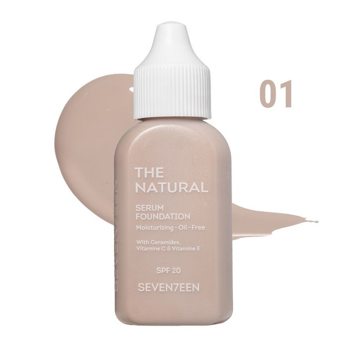 Тональный крем с естественным покрытием SPF20 Seventeen