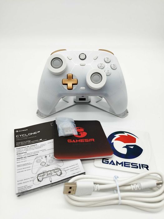 GameSir Cyclone 2 Shadow Black/Phantom White НОВИ/24 месеца гаранция