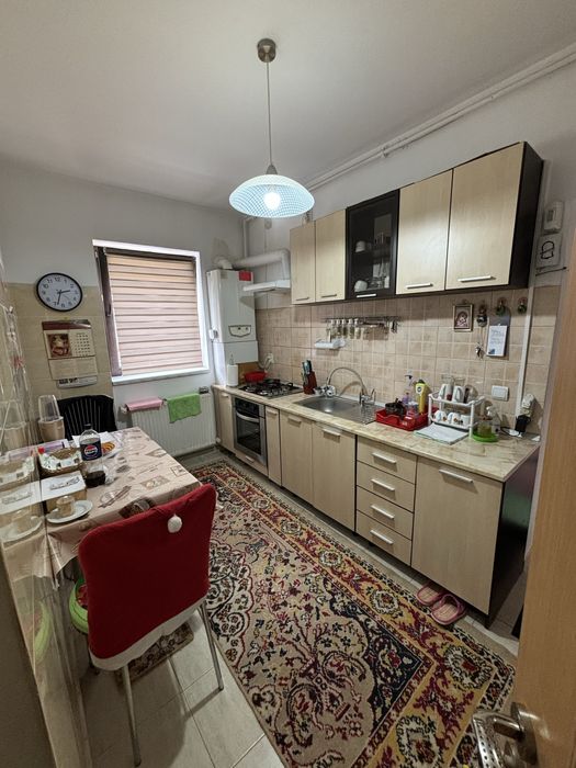 Apartament 2 camere parter mobila utilat parcare curte