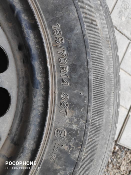 Шина, диска, балон сотилади, 14 размер. 185/70