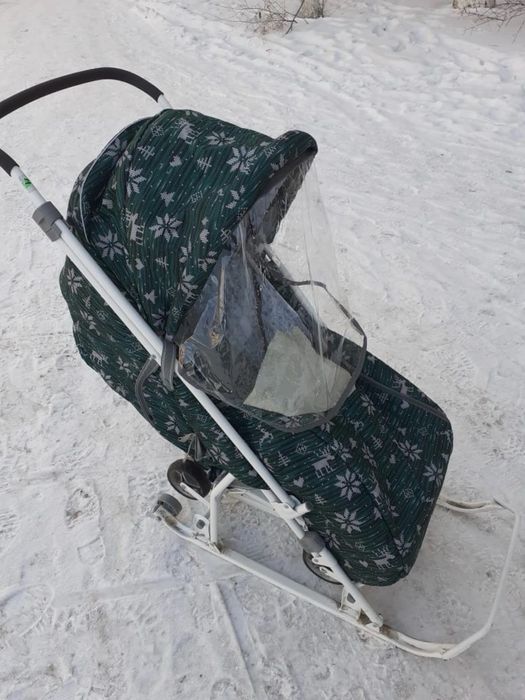 Продам санки коляска