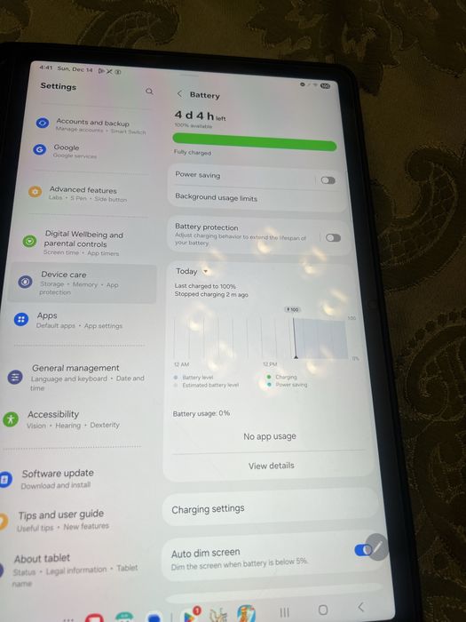 Samsung galaxy Tab S8 128gb/8gb RAM