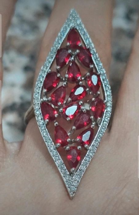 Inel damă nou deosebit din argint stantat 925