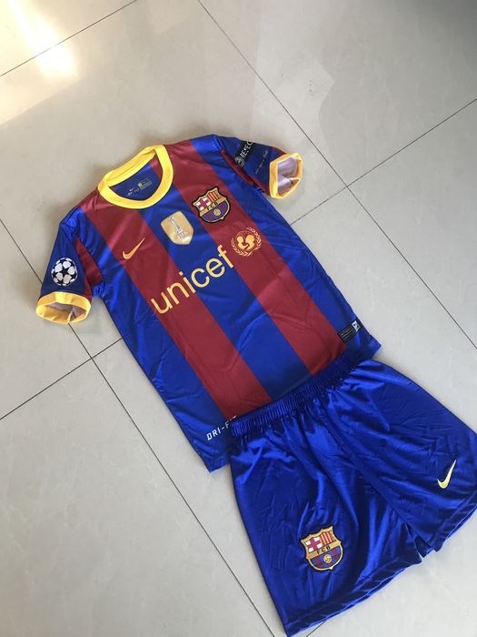РЕТРО - Детски къс екип Барселона Роналдинио