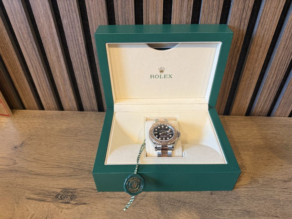 Rolex Yacht-Master 40mm Everose Gold & Steel (2019) – Full Set | Безупречен