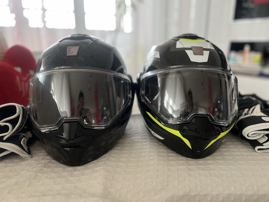 Scorpion Exo Tech Evo Solid Carbon Helmet