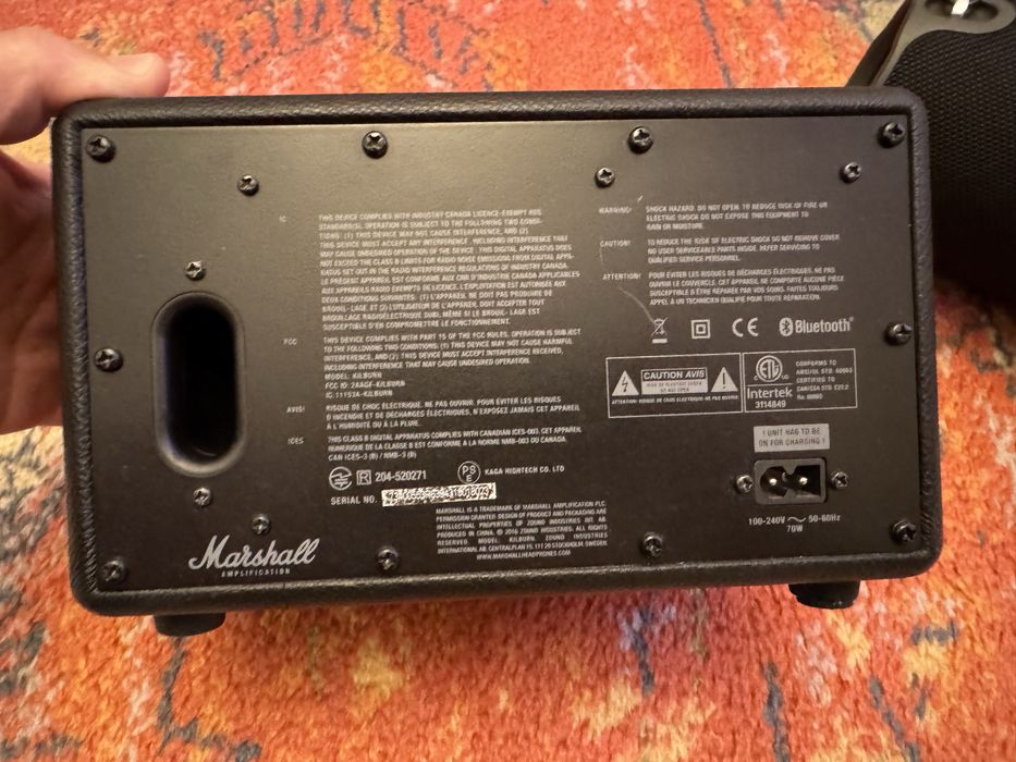 JBL xtreme, Marshall kilburn