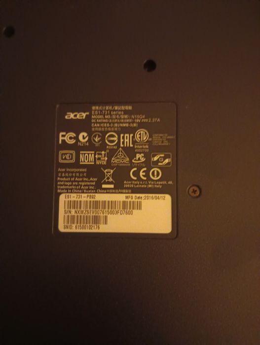 Samsung Acer  nu știu nimic de el