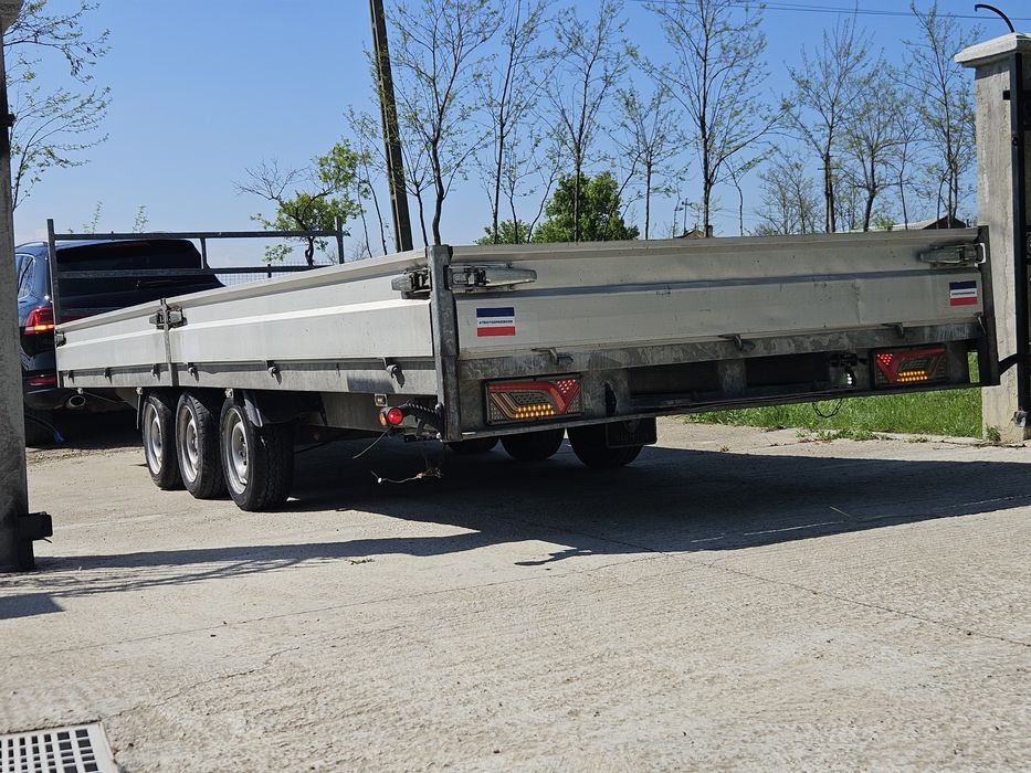 Remorca platforma 6m 3 axe  2020 henra