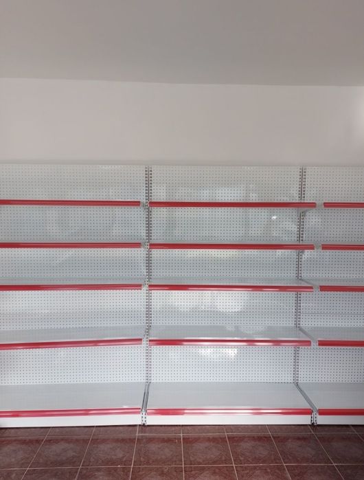 НОВИ Стелаж за магазин супермаркет търговско оборудване