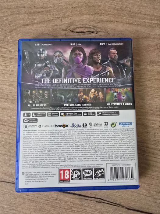 Игра на ps5 mortal kombat