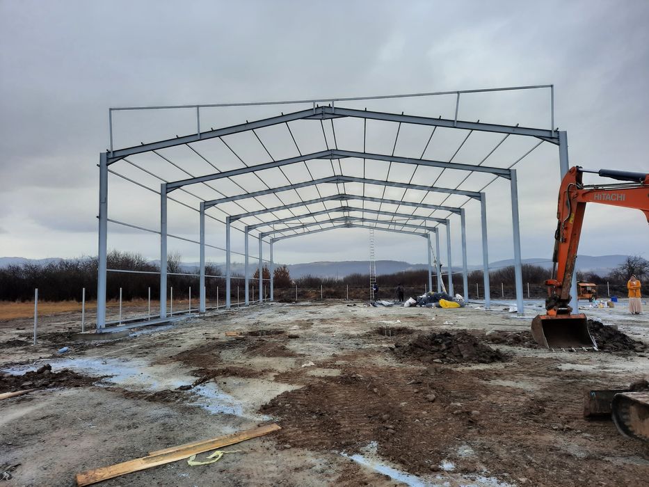 Vând hale metalice conform proiectului dvs lucrăm fără avans