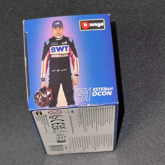 Macheta Alpine A523 BWT Esteban Ocon Formula 1 2023 - Bburago 1/43 F1