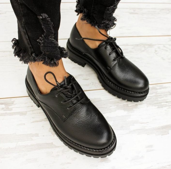 Pantofi piele naturala