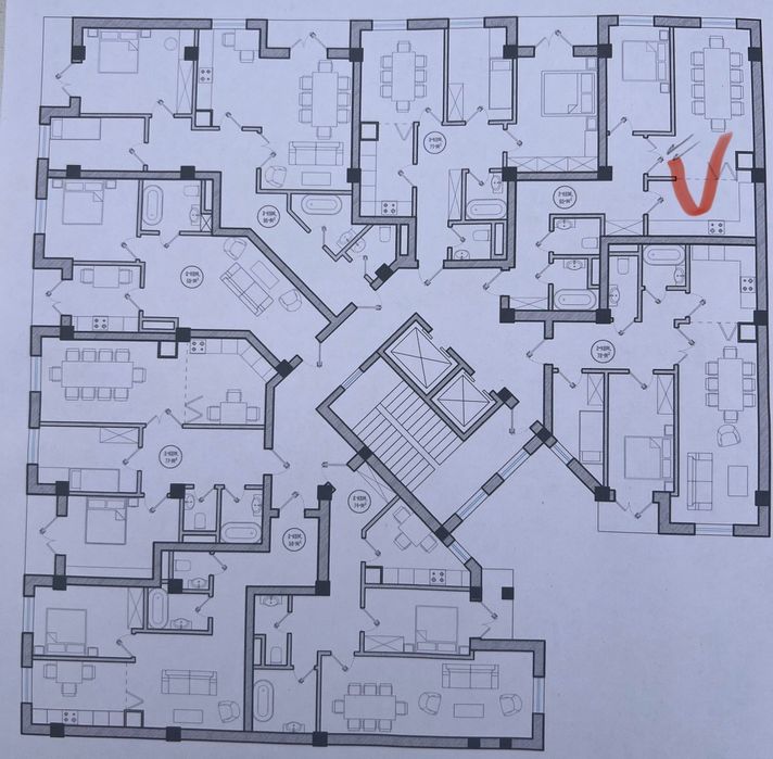Sotiladi dom 14 qavatli uy 6-qavat 65kv