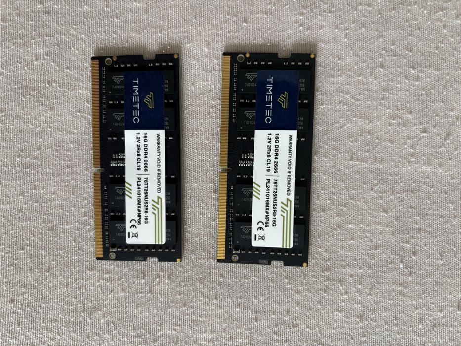 Memorie ddr4 2 x 16 gb   Ram,TimeTec 2666