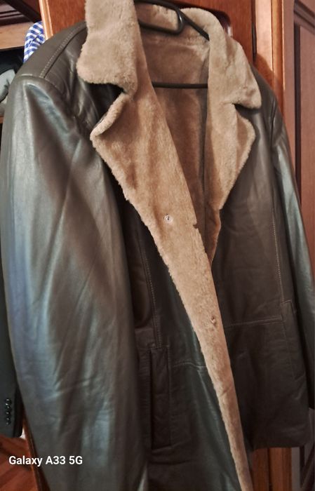 Scurta de piele imblanita