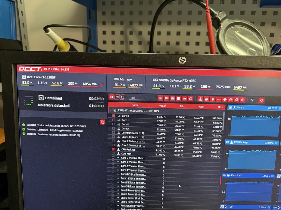 PC Gaming RTX 4060 | i3 12100f | 16GB 3200mhz | 512SSD