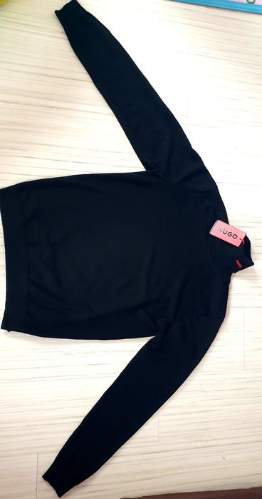 Hugo Boss HUGO Wool Knit Turtleneck M НОВО ОРИГИНАЛ Мъжко Вълнено Поло