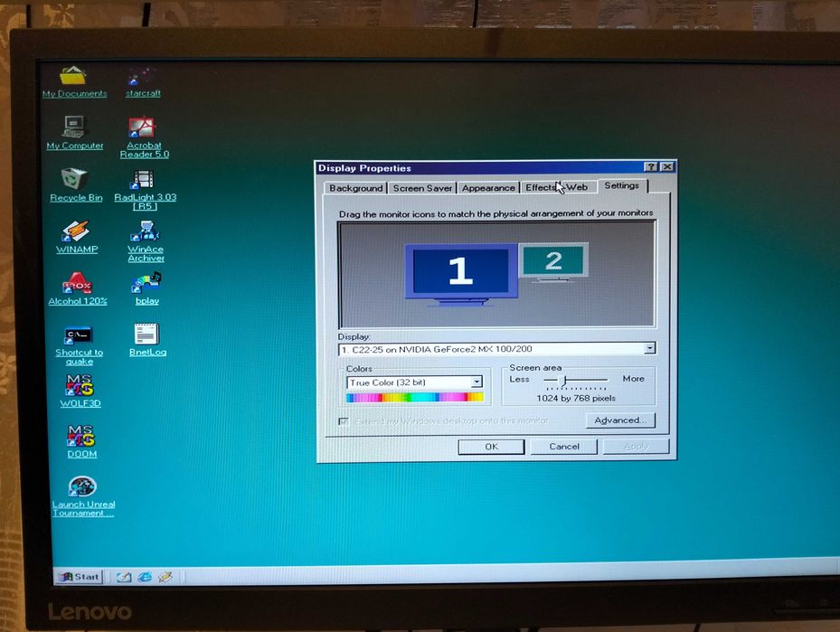 Unitate Pentium II 2  Retro Gaming Pc