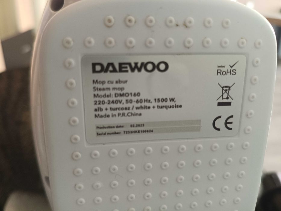 Mop cu aburi Daewoo + accesorii