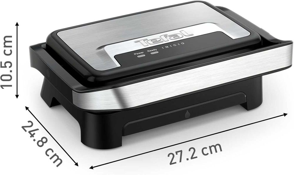 Грил Tefal Inicio Compact 2 in 1, 1000W