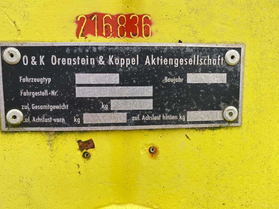 Incarcator Frontal O&K L7