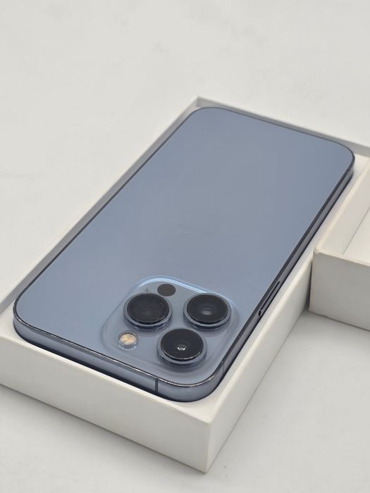 Iphone 13 pro, Sierra Blue, 128gb, 96% sanatate baterie, liber de retea