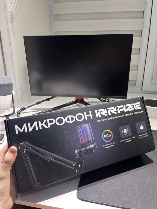 Irraze me6s бюджетный микрофон