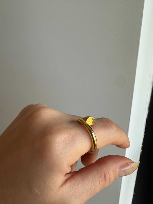 Inel gold de tip cui masura 6