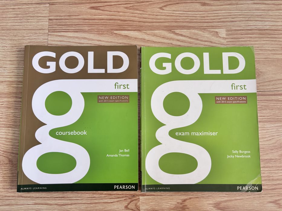 GOLD-first , studentsbook and exam maximiser