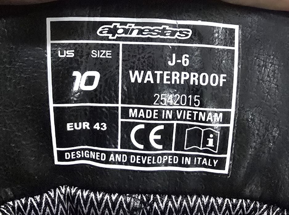 Мото боти кецове Alpinestars J-6 43 номер