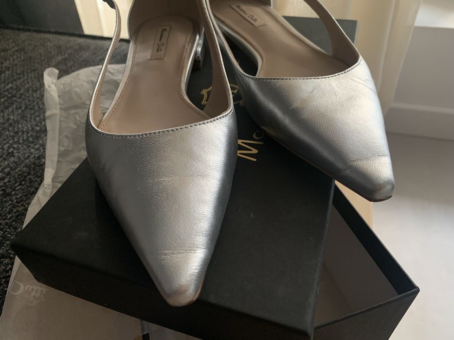 Massimo Dutti сив металик размер 36