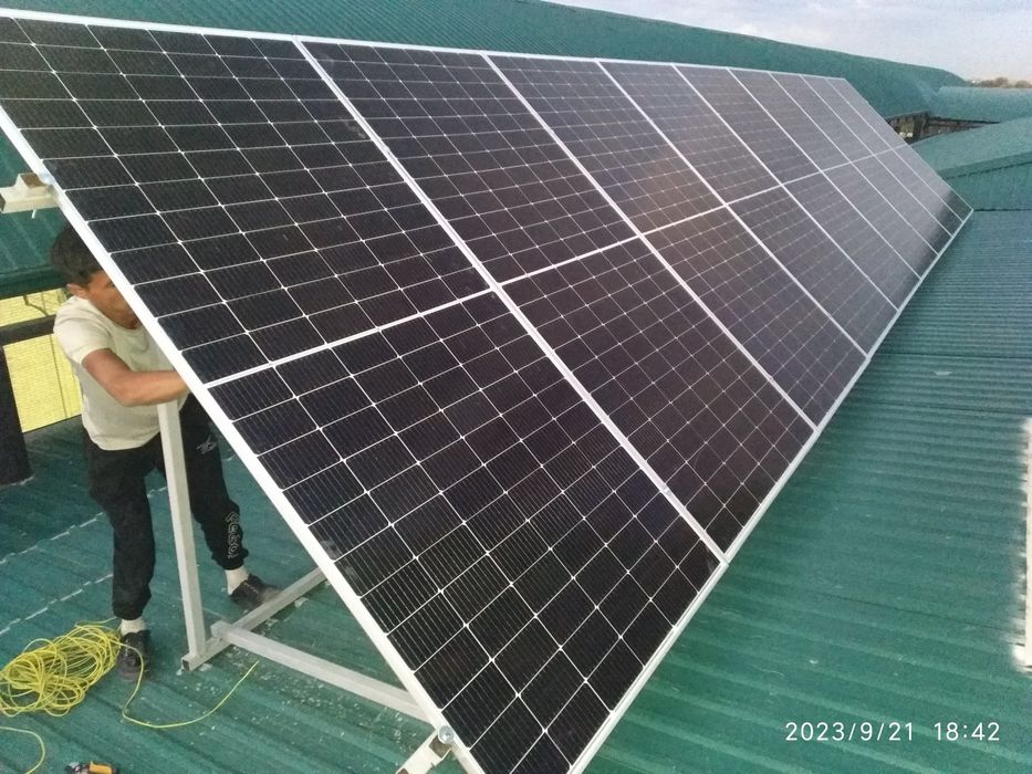 Quyosh panel oʻrnatish