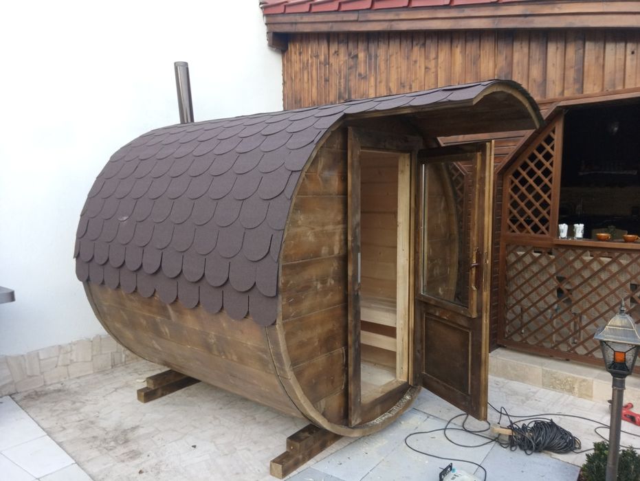 Ciubăr cu sobă de inox