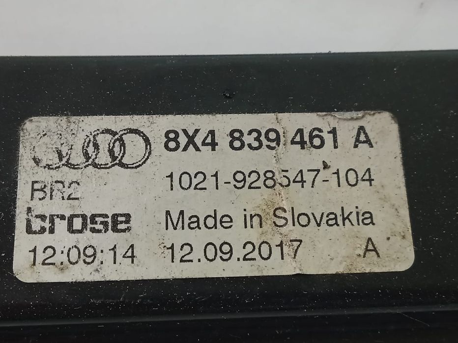 Macara stanga spate 8x4839461A Audi A1 8X  [din 2010 pana  2014]