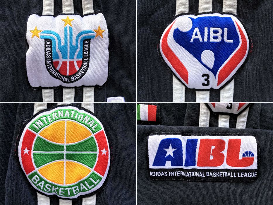 VINTAGE 2004 ADIDAS® AIBL® International Basketball League Jersey — L