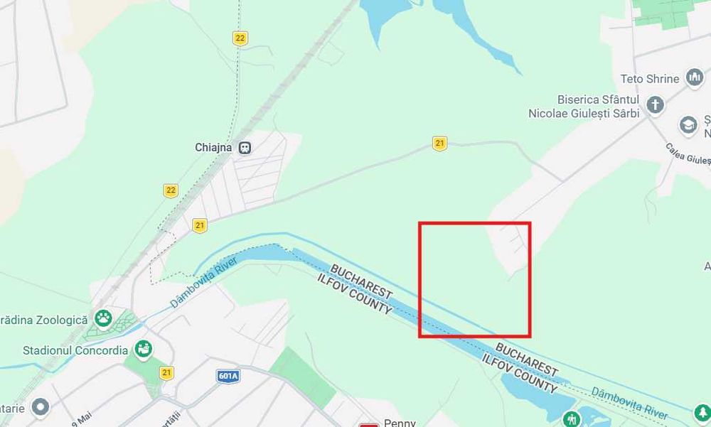 Teren de vanzare 2500mp, Bucuresti S6/Chiajna